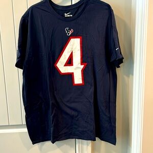 Texans #4 tshirt jersey